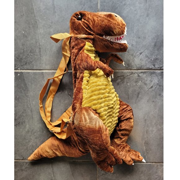 Kids Dinosaur Plush Backpack, 18" - Picture 2 of 13